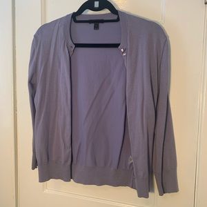 J Crew Lavender Jackie Cardigan